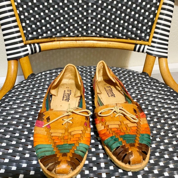 Huarache Multi color size 8 Women’s Sandals. - Picture 3 of 7